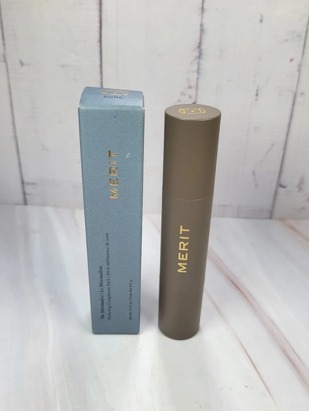 Merit The Minimalist Perfecting Complexion Foundation and Concealer Stick BNIB
